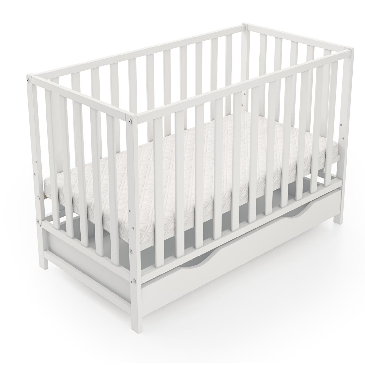 Łóżeczko LuLu Lux z szufladą